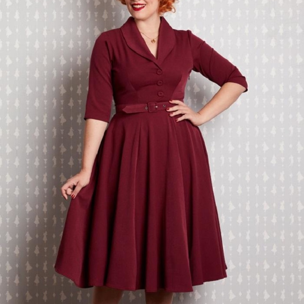 Miss Candyfloss Romane-bo retro swing-dress